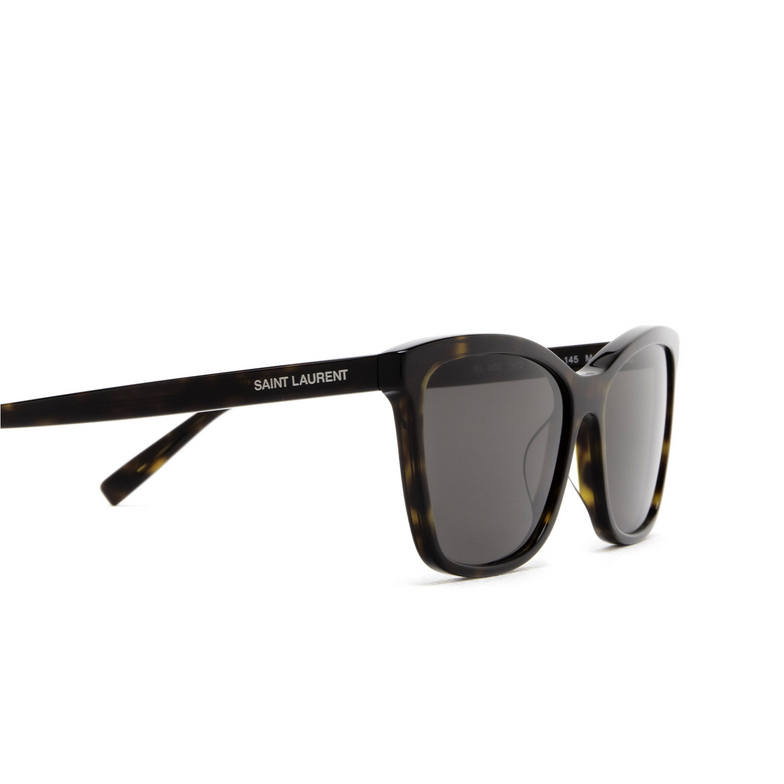 Saint Laurent SL 502 Sunglasses 002 havana - 3/4