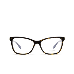 Saint Laurent® Cat-eye Eyeglasses: SL 503 color 002 Havana 