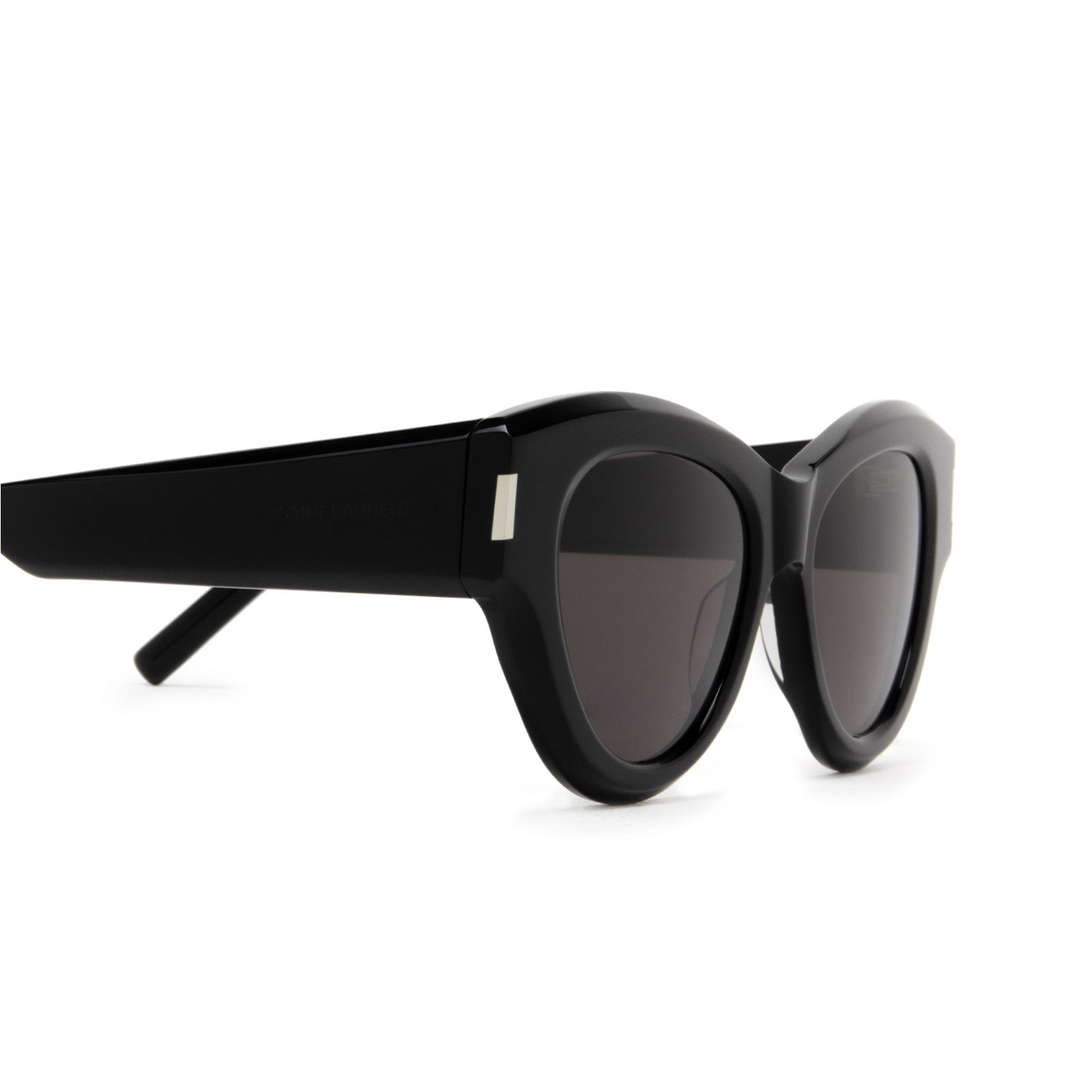 Saint Laurent® Cat-eye Sunglasses: SL 506 color Black 001 - 3/4.