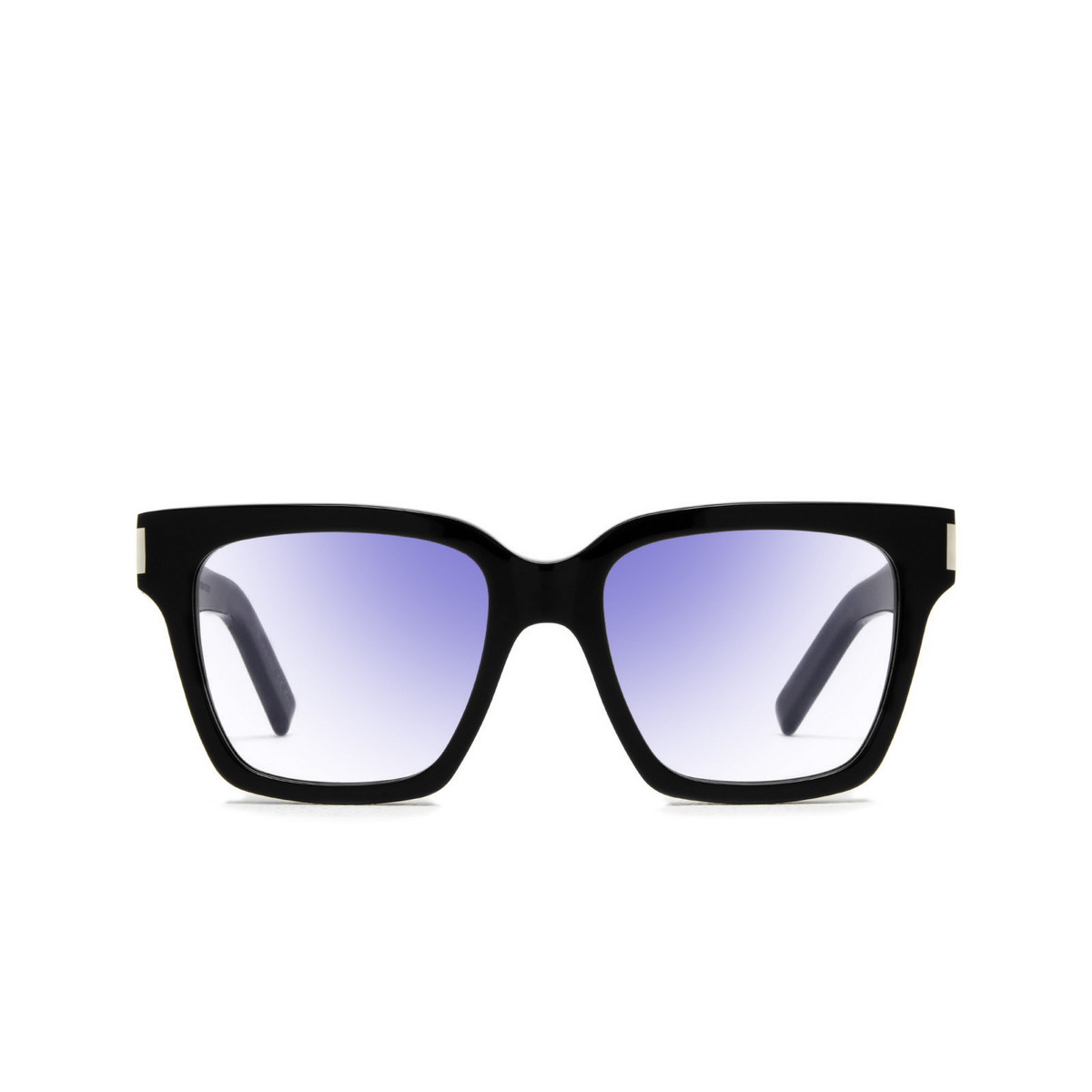 Saint Laurent® Square Sunglasses: SL 507 color Black 009 - front view.