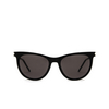 Saint Laurent SL 510 Sunglasses 001 black - product thumbnail 1/4