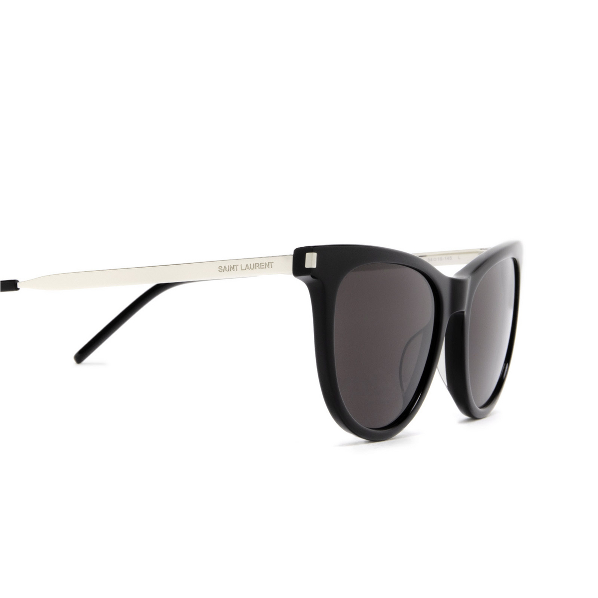 Saint Laurent® Cat-eye Sunglasses: SL 510 color 001 Black - 3/3