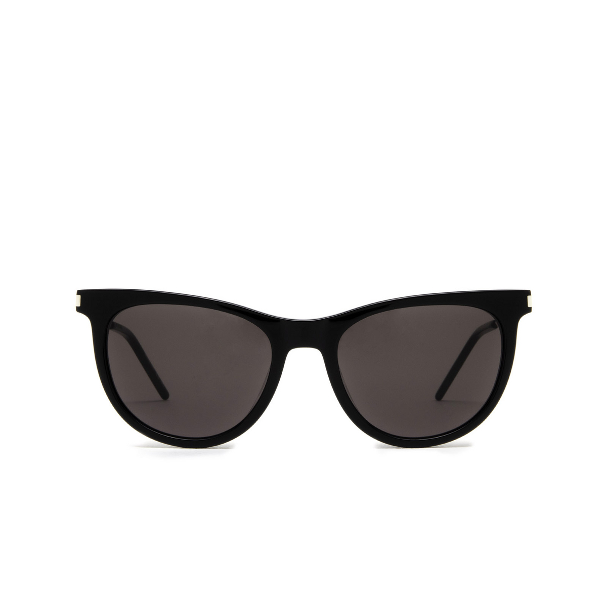 Saint Laurent® Cat-eye Sunglasses: SL 510 color Black 001 - front view.