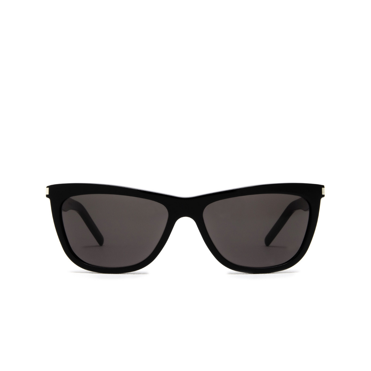 Saint Laurent® Cat-eye Sunglasses: SL 515 color Black 001 - front view.