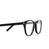 Saint Laurent SL 523 Eyeglasses 001 black - product thumbnail 3/4