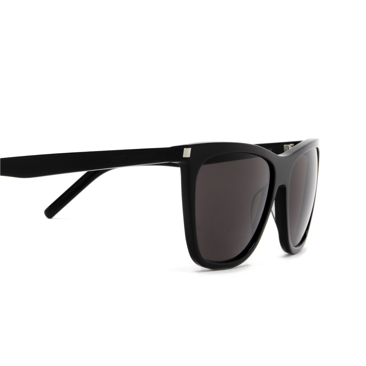 Saint Laurent® Cat-eye Sunglasses: SL 526 color 001 Black - 3/4