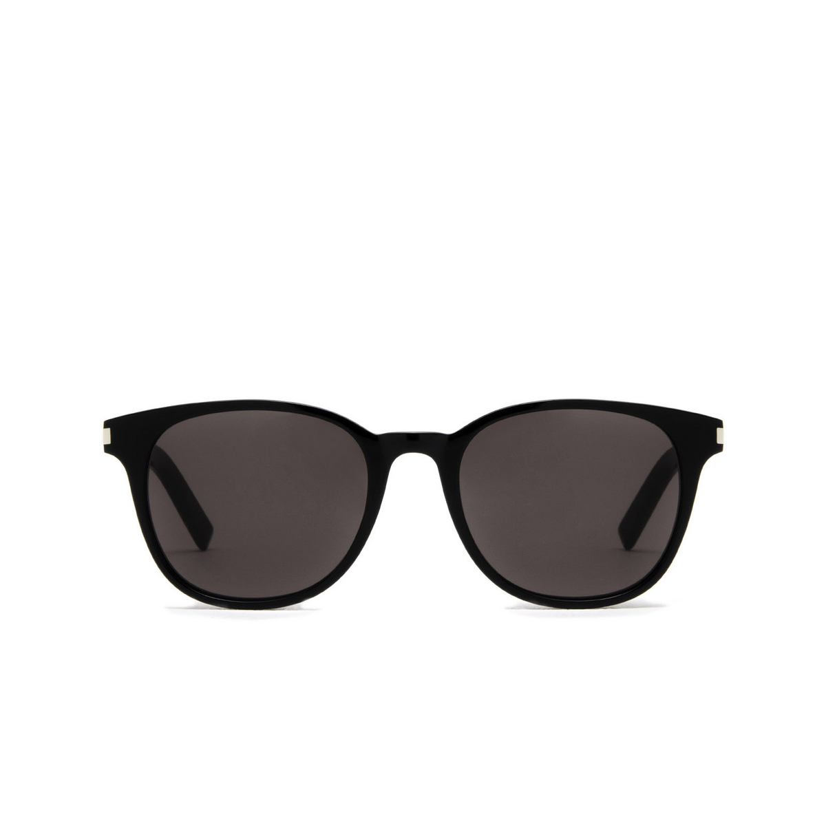 Saint Laurent® Square Sunglasses: SL 527 ZOE color Black 001 - front view.
