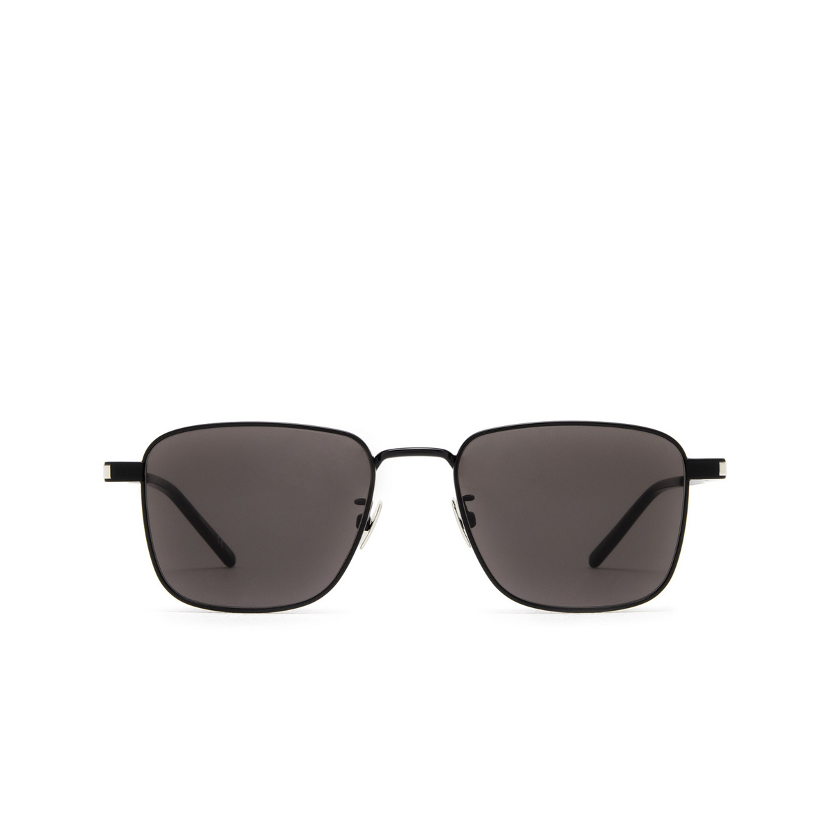 Saint Laurent® Square Sunglasses: SL 529 color Black 001 - front view.