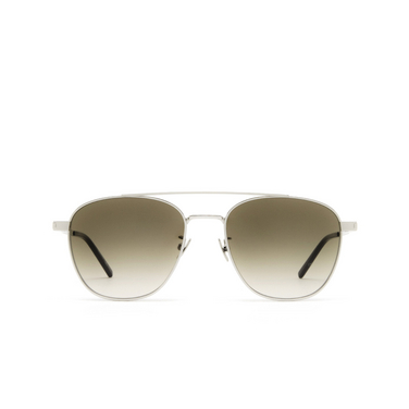 Saint Laurent SL 531 Sunglasses 006 silver - front view