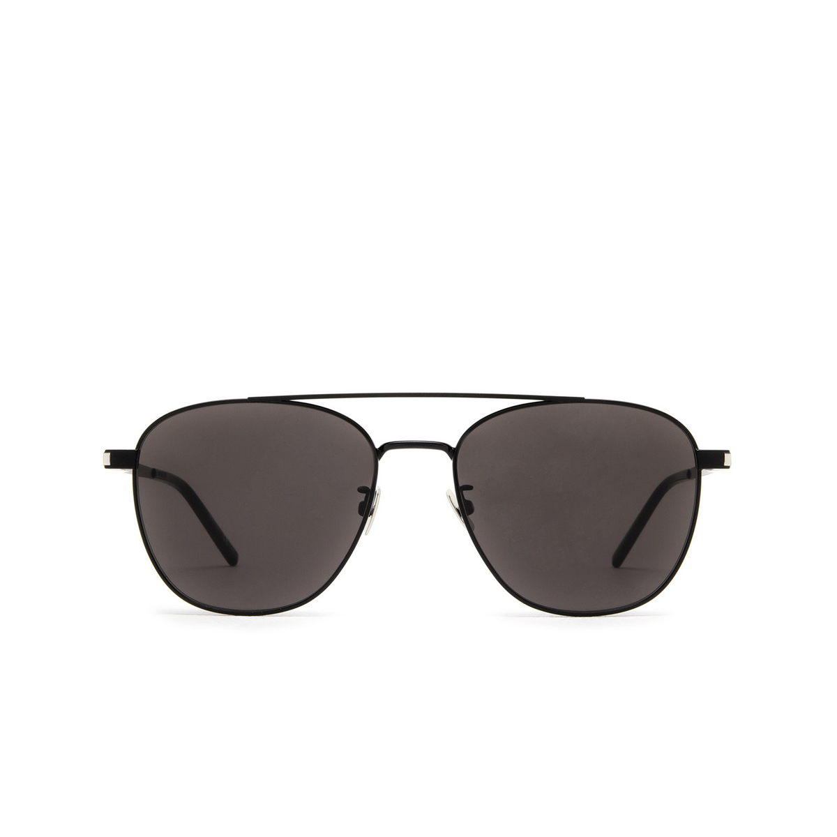 Saint Laurent® Aviator Sunglasses: SL 531 color Black 009 - front view.