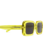 Occhiali da sole Saint Laurent SL 534 SUNRISE 004 yellow - anteprima prodotto 3/5