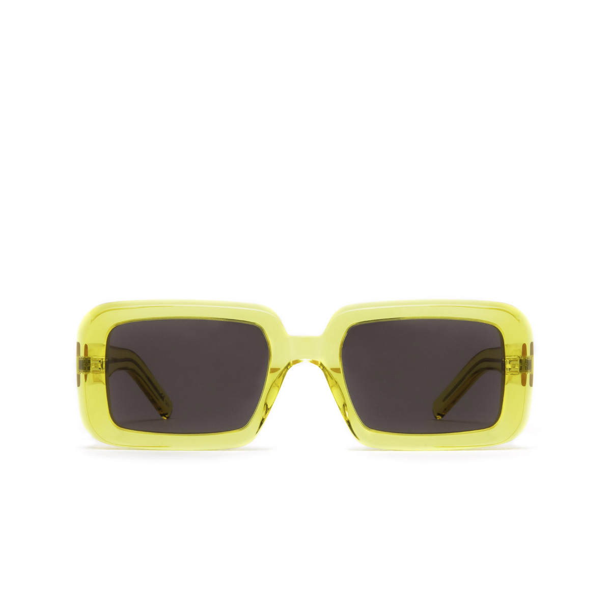 Saint Laurent® Rectangle Sunglasses: SL 534 SUNRISE color Yellow 004 - front view.