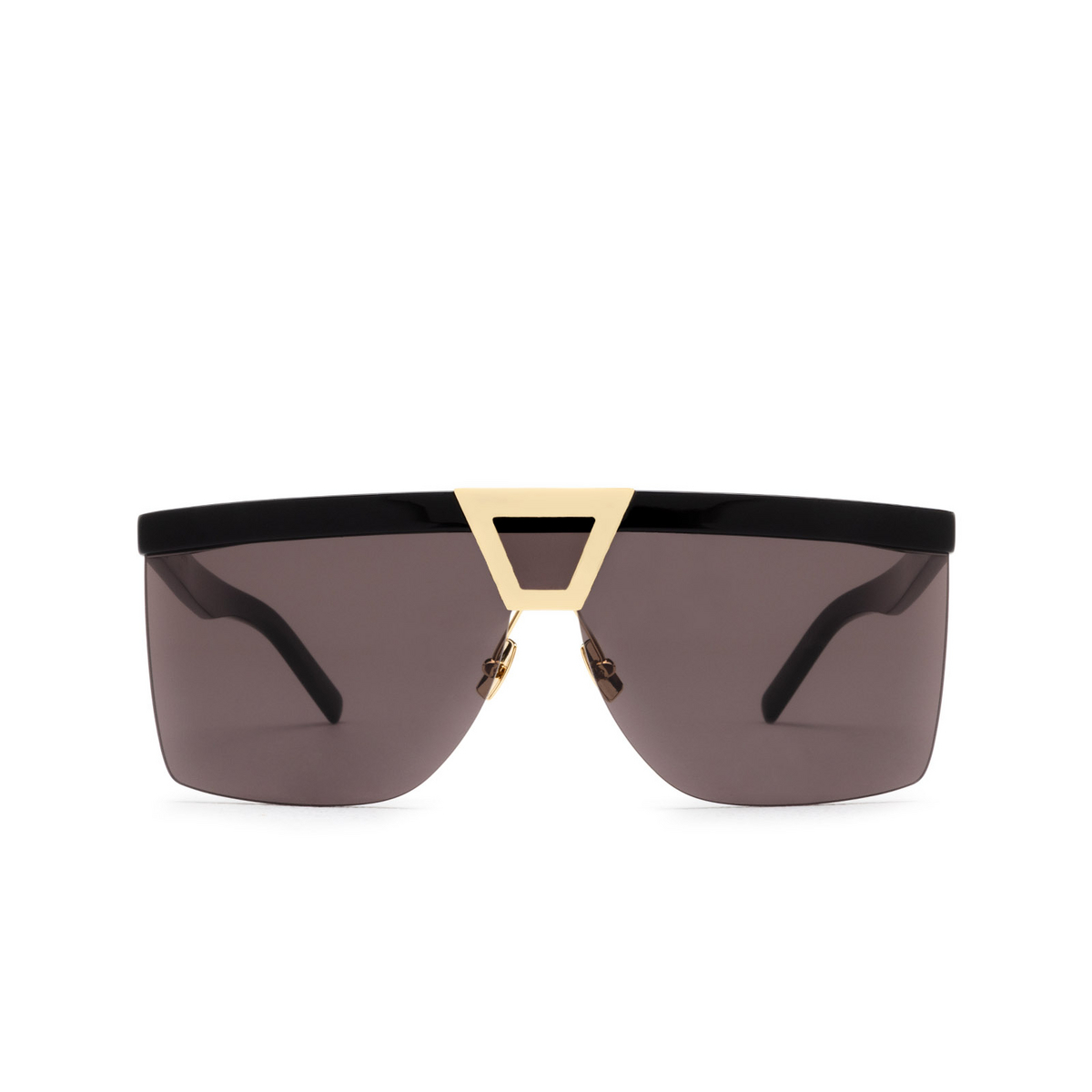 Saint Laurent® Mask Sunglasses: SL 537 PALACE color 001 Black - 1/3