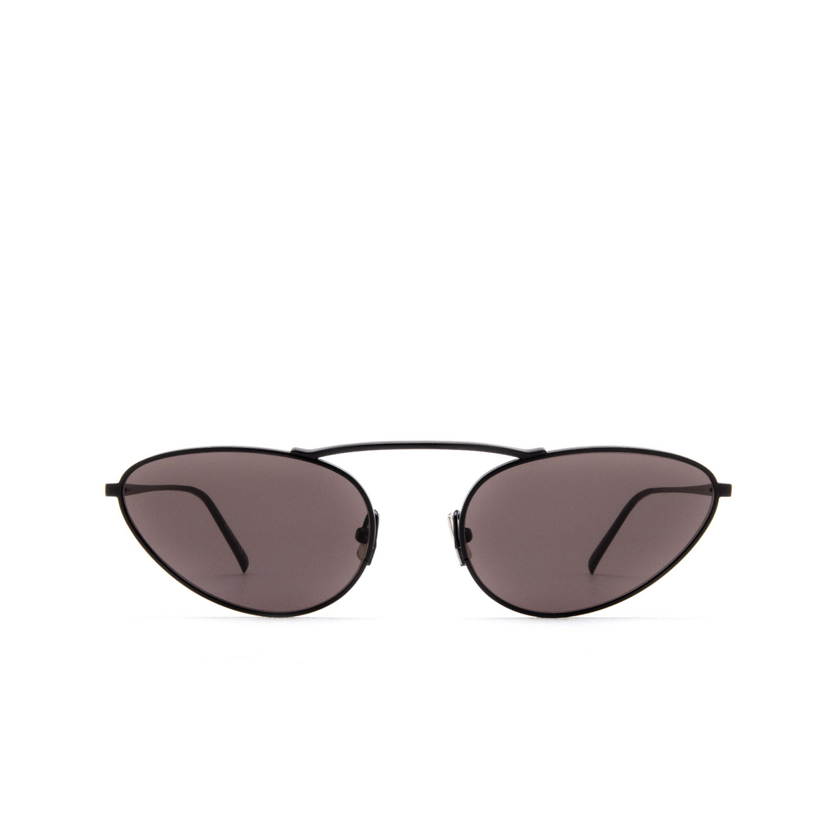 Saint Laurent® Oval Sunglasses: SL 538 color 001 Black - product thumbnail 1/3