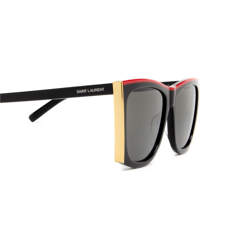Saint Laurent SL 539 PALOMA Sunglasses 001 shiny black - 3/4