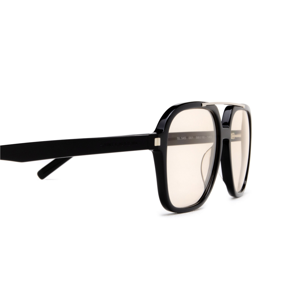 Saint Laurent SL 545 Sunglasses 001 Black - 3/4