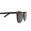 Saint Laurent SL 548 SLIM Sunglasses 001 black - product thumbnail 3/4