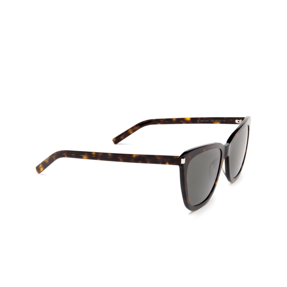 Occhiali da sole Saint Laurent SL 548 SLIM 002 Havana - anteprima prodotto 2/4