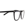 Saint Laurent SL 548 SLIM Eyeglasses 001 black - product thumbnail 3/4