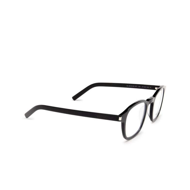 Saint Laurent SL 549 SLIM Eyeglasses 001 black - 2/4