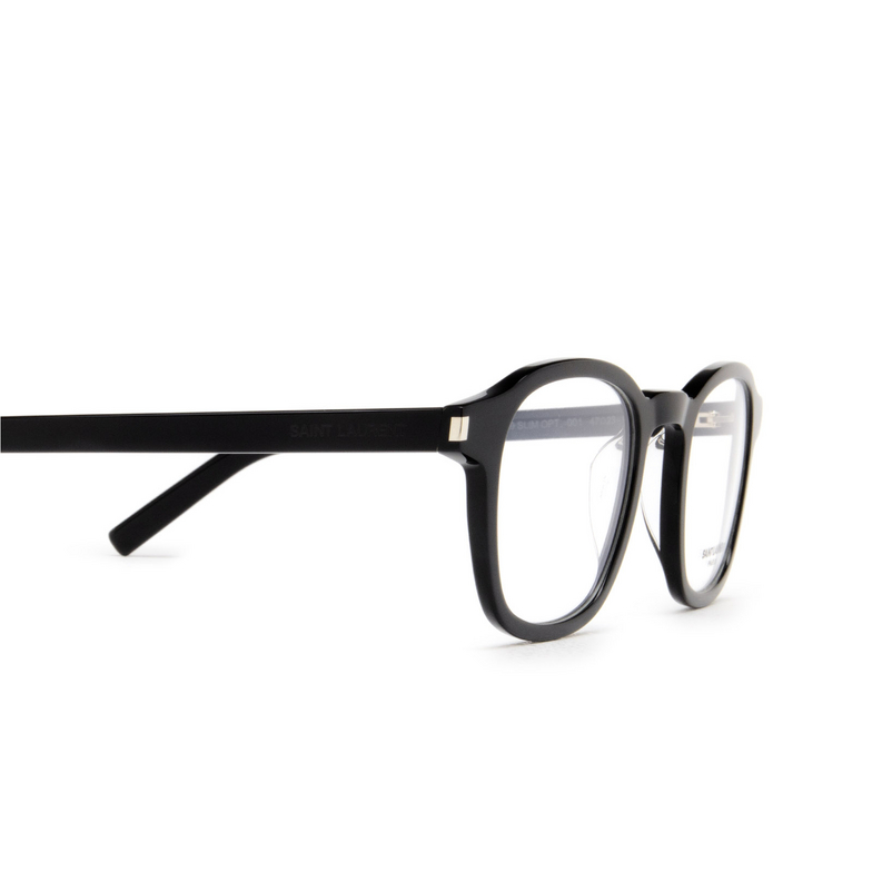 Saint Laurent SL 549 SLIM Eyeglasses 001 black - 3/4