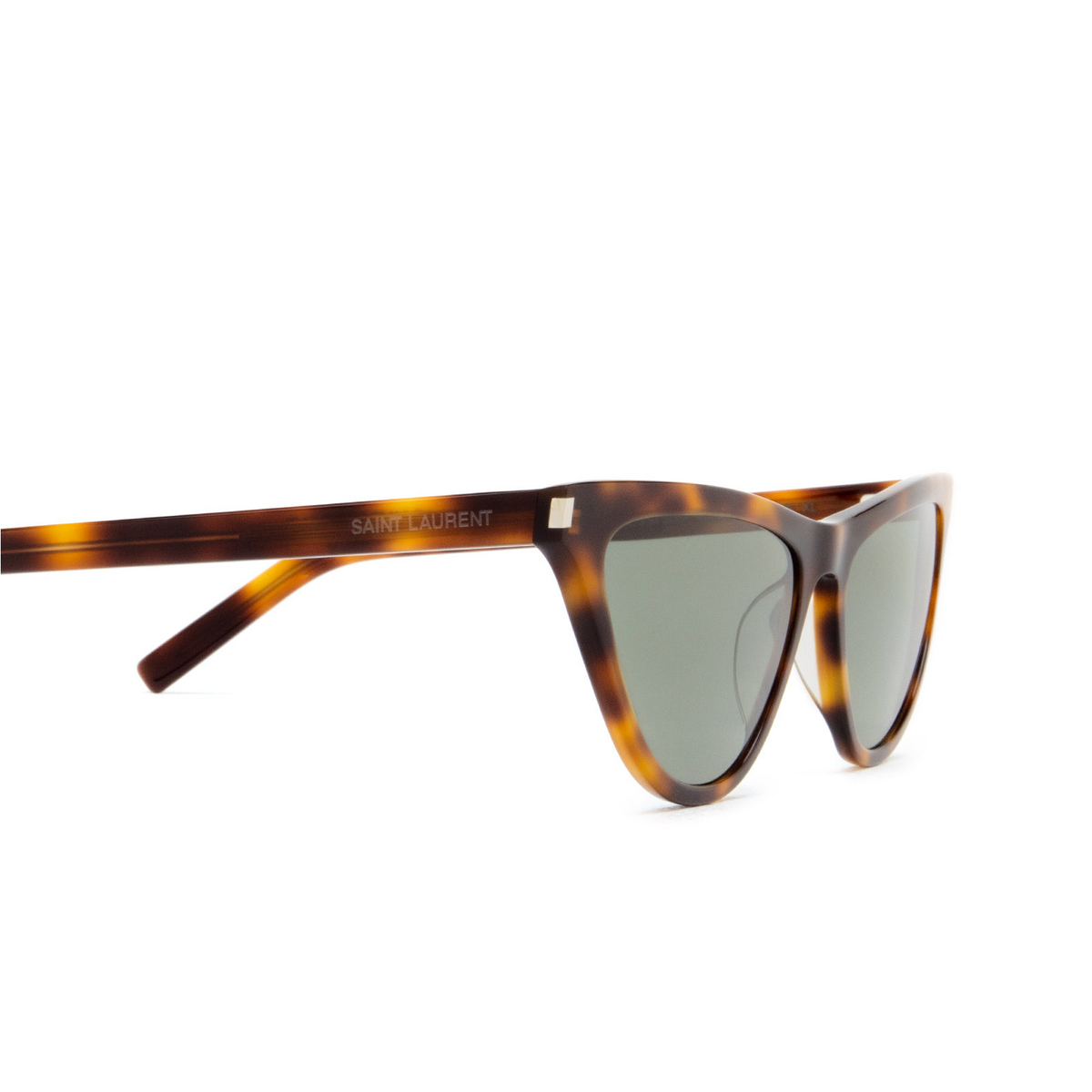 Saint Laurent SL 550 SLIM Sunglasses 002 Havana - 3/4