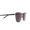 Saint Laurent SL 551 Sunglasses 001 black - product thumbnail 3/4
