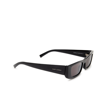 Saint Laurent SL 553 Sunglasses 001 black - three-quarters view
