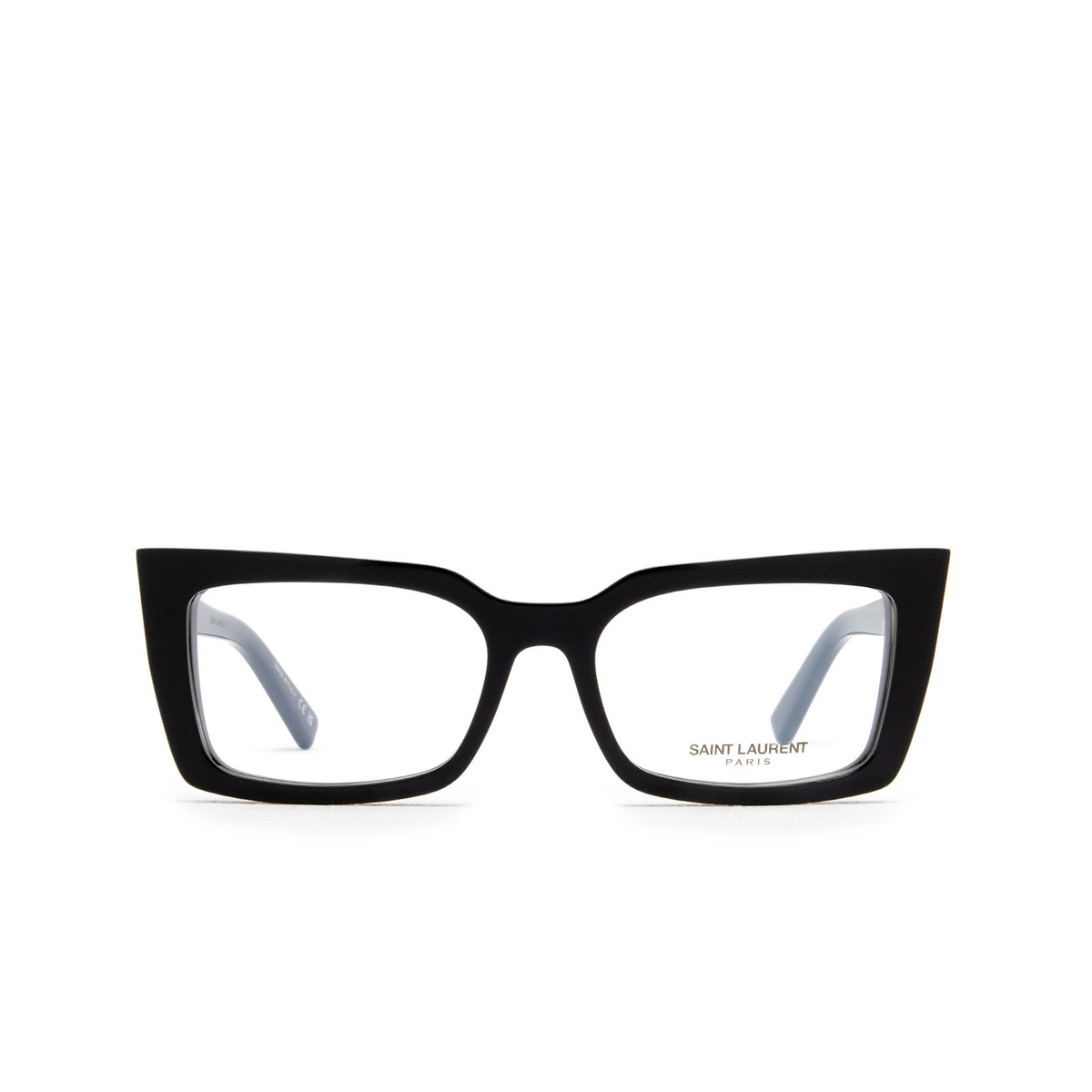 Saint Laurent SL 554 Eyeglasses 001 Black - front view