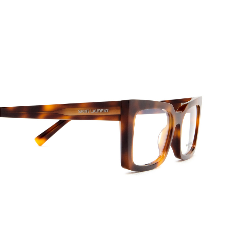 Saint Laurent SL 554 Eyeglasses 002 havana - 3/4