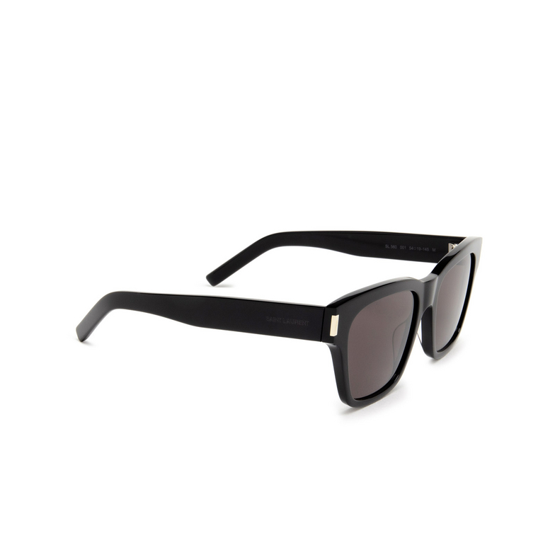 Saint Laurent SL 560 Sunglasses 001 black - 2/4