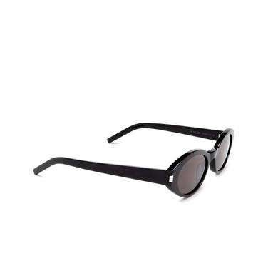 Saint Laurent SL 567 Sunglasses 001 black - three-quarters view