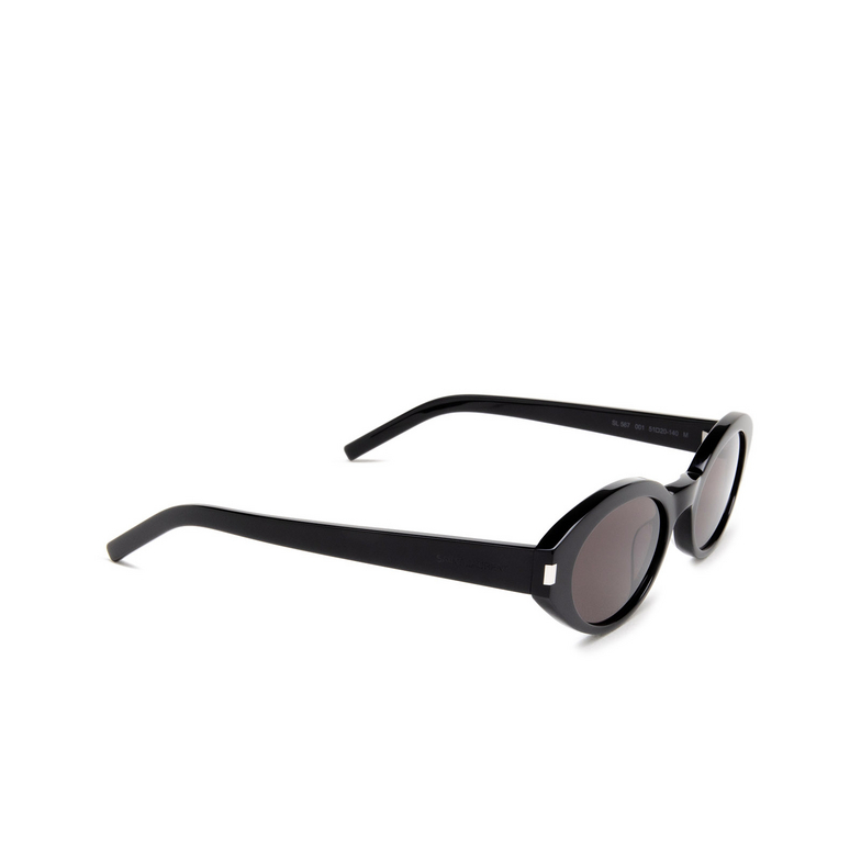 Saint Laurent SL 567 Sunglasses 001 black - 2/5