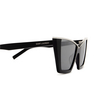 Saint Laurent SL 570 Sunglasses 002 black - product thumbnail 3/4