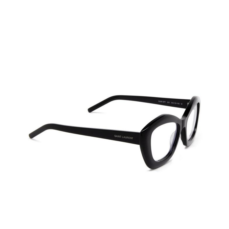 Saint Laurent SL 68 Eyeglasses 001 black - 2/5