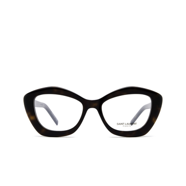 Butterfly eyeglasses YSL logo SAINT LAURENT M34 col. 001 black, Occhiali