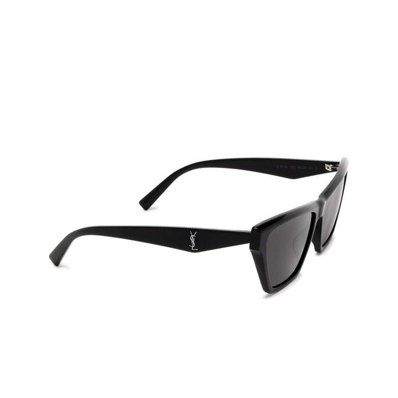 Saint Laurent SL M103 Sunglasses 002 black - 2/5