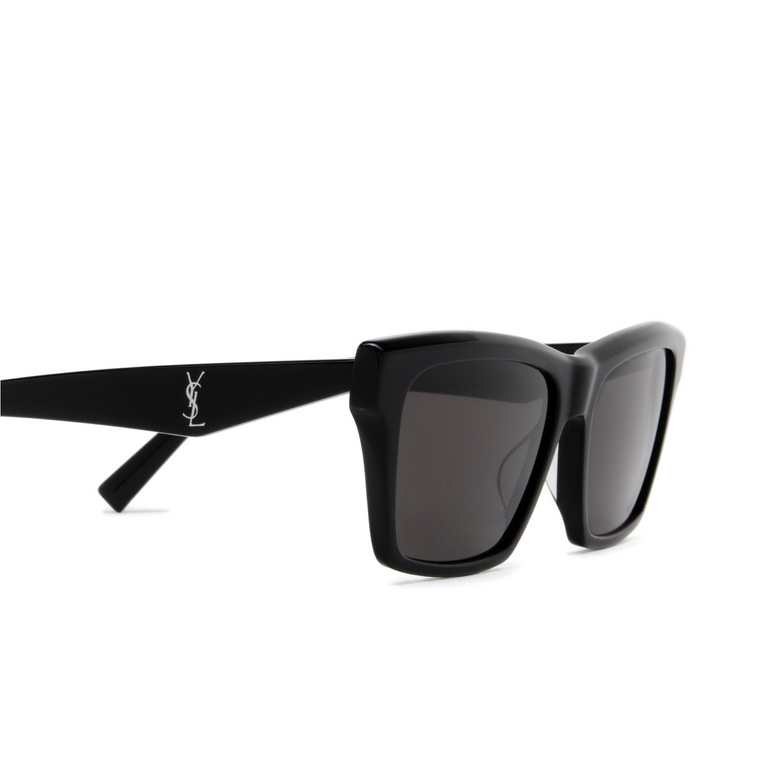 Saint Laurent SL M104 Sunglasses 002 black - 3/4
