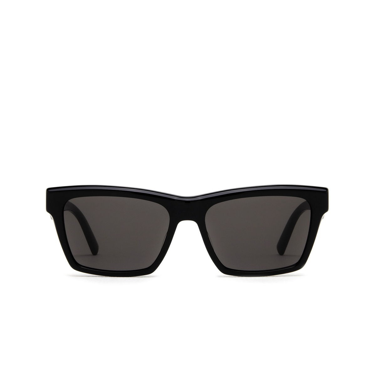 Saint Laurent® Rectangle Sunglasses: SL M104 color Black 002 - front view.