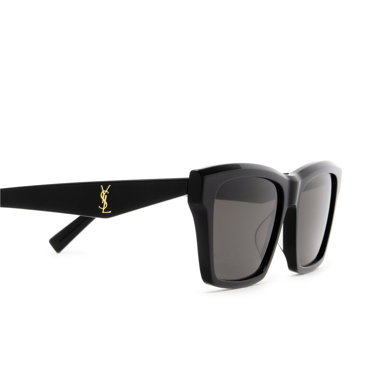 Saint Laurent SL M104 Sunglasses 004 black - 3/4