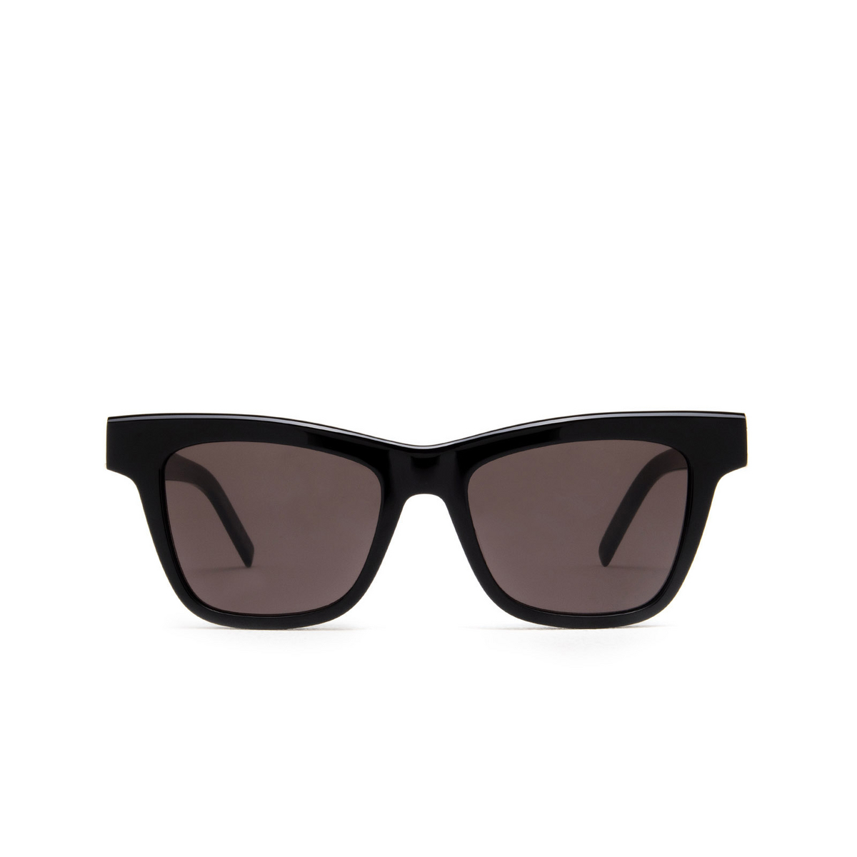 Saint Laurent SL M106 Sunglasses 001 Black - front view