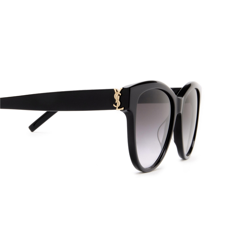 Saint Laurent SL M107 Sunglasses 002 black - 3/4