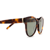 Saint Laurent SL M107 Sunglasses 003 havana - product thumbnail 3/4