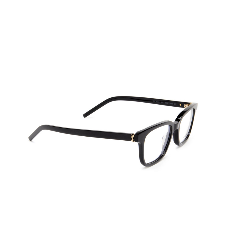 Saint Laurent SL M110 Eyeglasses 001 black - 2/4
