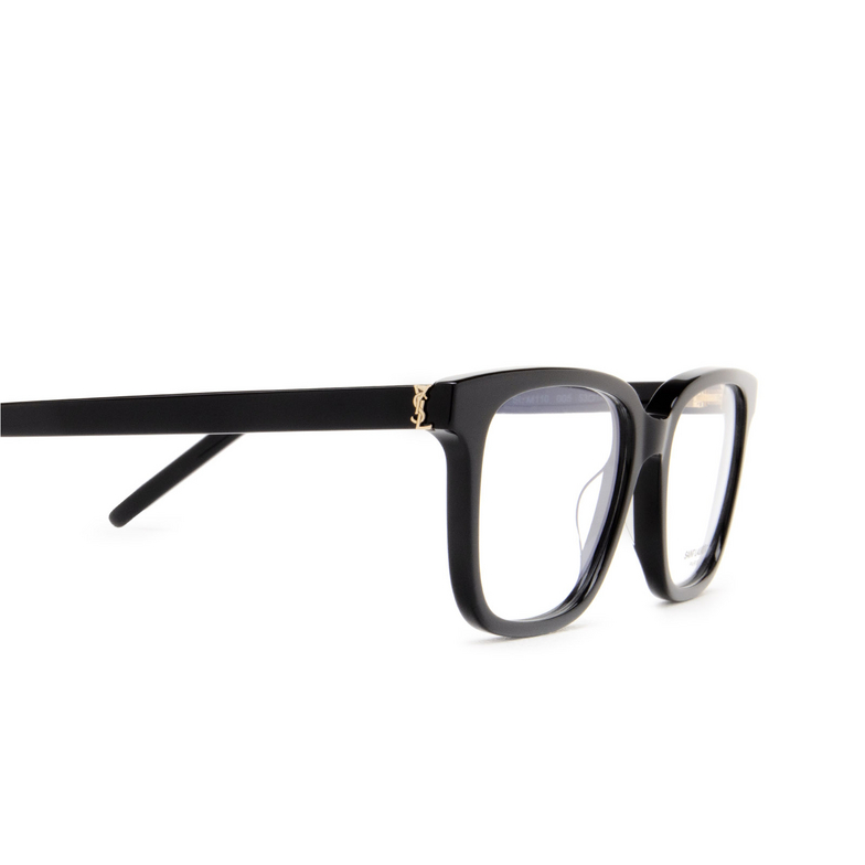 Saint Laurent SL M110 Eyeglasses 005 black - 3/4