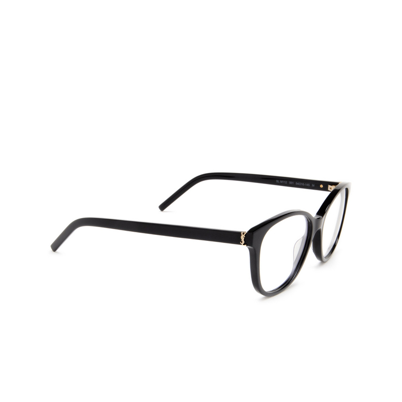 Saint Laurent SL M112 Eyeglasses 001 black - 2/4