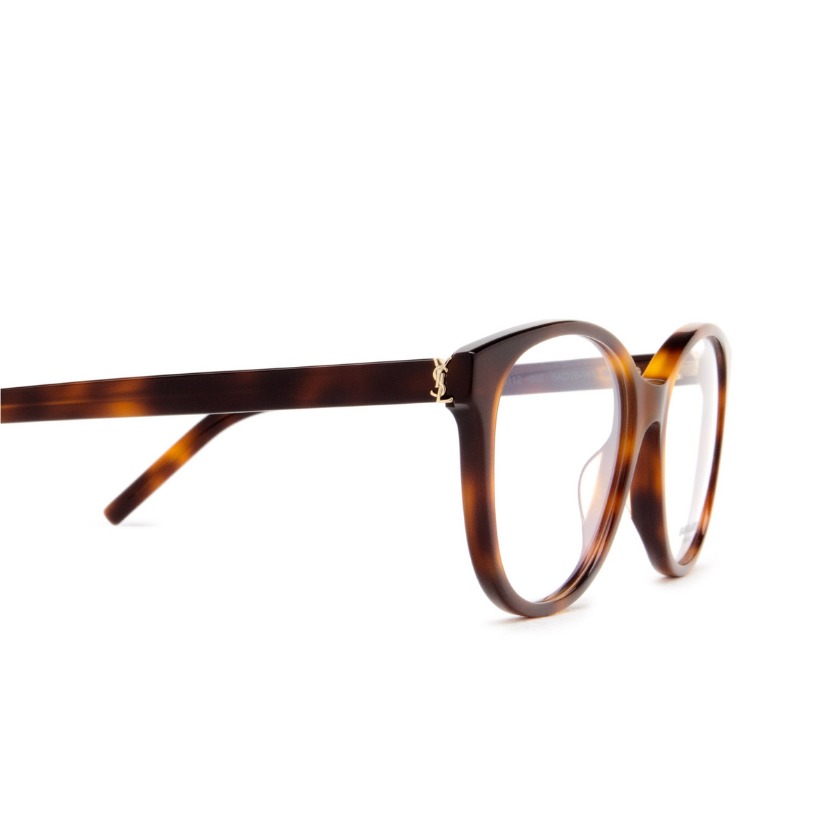 Saint Laurent SL M112 Eyeglasses 002 Havana - product thumbnail 3/4