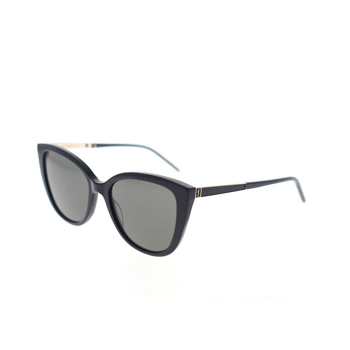 Saint Laurent SL M70 Sunglasses 002 Black - three-quarters view