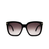 Tom Ford AMARRA Sunglasses 01T black - product thumbnail 1/4