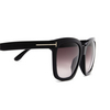 Tom Ford AMARRA Sunglasses 01T black - product thumbnail 3/4
